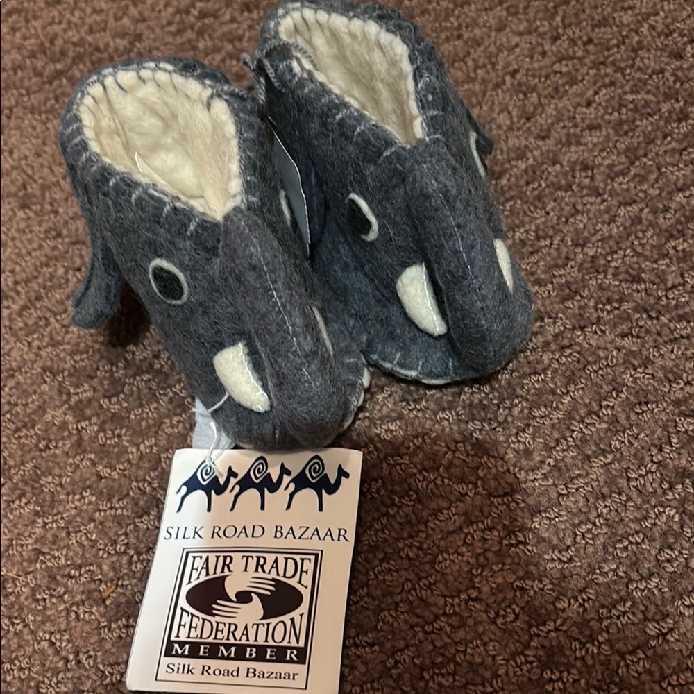Silk Road Bazaar Elephant Slippers